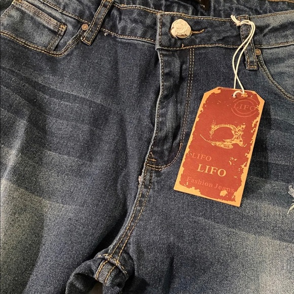 NEW BEST FITTING DISTRESSED SKINNY JEANS - Picture 7 of 10